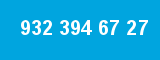 932 394 67 27 932 394 67 27